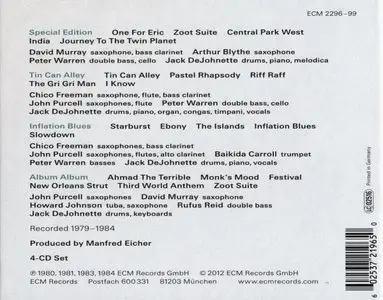 Jack DeJohnette - Special Edition (2012) {ECM 2296-99} [4 CD's Boxset]