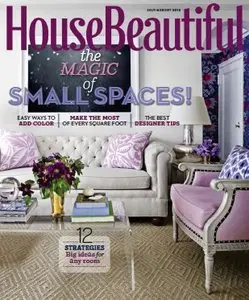 House Beautiful - July - August 2013 (True PDF)