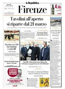 la Repubblica Firenze - 1 Febbraio 2022