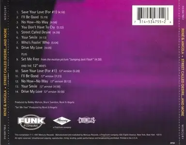 Rene & Angela - Street Called Desire...And More (1997) {Mercury}
