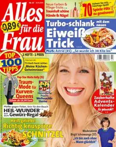 Alles für die Frau – 13. November 2015