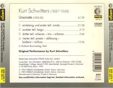 Kurt Schwitters - Ursonate (1993)