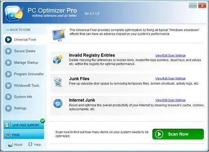 PC Optimizer Pro 8.1.1.6