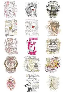 CRIA MODA - t shirt design print ready HQ