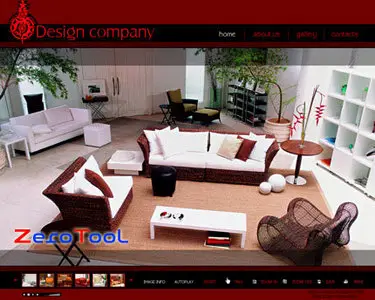 FlashMint 2156 Furniture full screen XML flash template