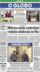 Jornal O Globo - 16 de julho de 2012 - Segunda