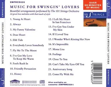 101 Strings Orchestra – Music for Swinging Lovers (1993) -repost