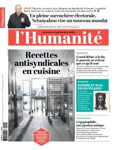 L'Humanite du Mardi 9 Avril 2019