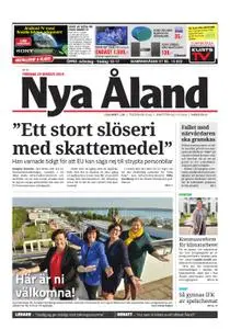 Nya Åland – 29 augusti 2019