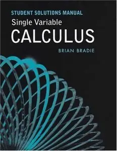 Single Variable Calculus Student Solutions Manual (repost)