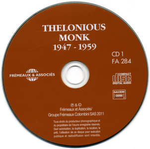 Thelonious Monk - The Quintessence: New-York - Paris 1947-1959 (2CD) (2011)