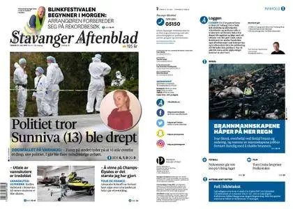 Stavanger Aftenblad – 31. juli 2018
