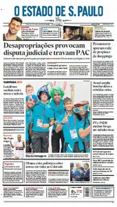 Jornal O Estado de São Paulo - 23 de julho de 2012 - Segunda