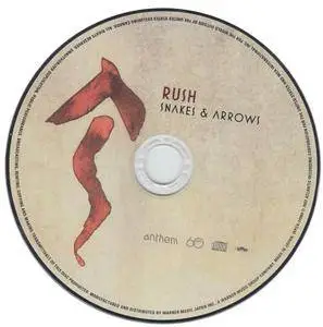 Rush - Snakes & Arrows (2007) [Atlantic/Anthem WPCR-14999, Japan]