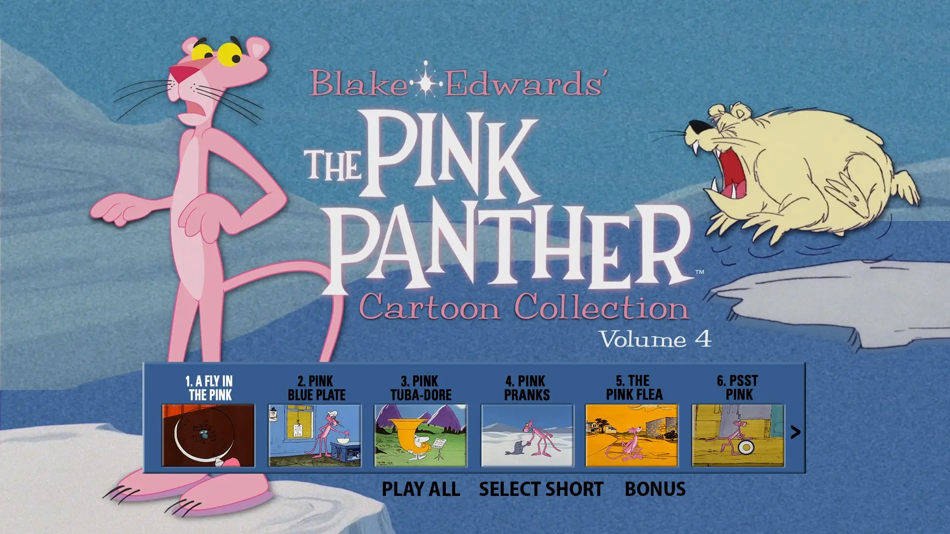 Cartoons collection. Розовая пантера наносит ответный удар 1976. Розовая пантера 2 (Blu-ray). Розовая пантера картинки из мультика.