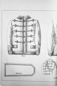 Reglamento de Uniformes para los Generales, Jefes, Oficiales y Tropa del Ejército - Atlas  (Mexico, 1898?)