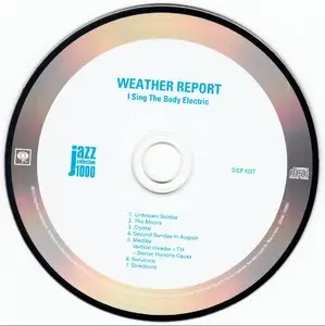 Weather Report - I Sing The Body Electric (1972) {2014 Japan Jazz Collection 1000 Columbia-RCA Series SICP 4227}