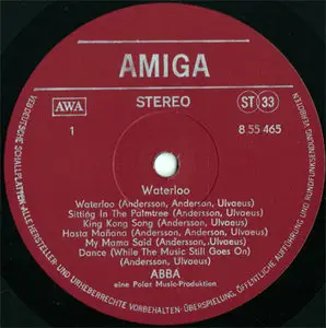 Abba - Waterloo (Amiga 8 55 465) (GDR 1975) (Vinyl 24-96 & 16-44.1)