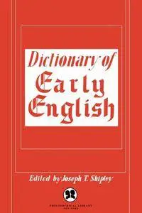 Dictionary of Early English (repost)