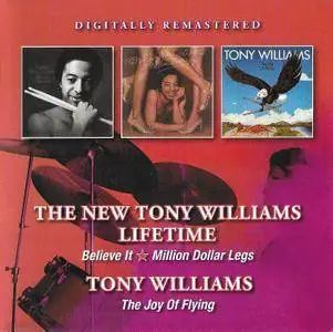 Tony Williams - Believe It (1975) & Million Dollar Legs (1976) / The Joy Of Flying (1979) [2016, 2CDs, Remastered]