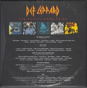 Def Leppard - The Early Years 1979-1981 (2020) [5CD Box Set]