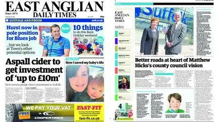 East Anglian Daily Times – May 25, 2018