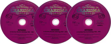 VA - Refugees: A Charisma Records Anthology 1969-1978 (2009) Remastered 3CD Set