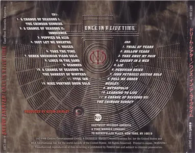 Dream Theater - Once In A LiveTime (1998) [EastWest AMCY-2888~9, Japan]