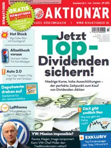 Der Aktionär Magazin No 43 vom 14 Oktober 2015