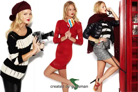 Erin Heatherton - Blanco’s Fall-Winter 2012 Campaign