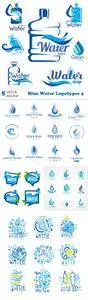 Vectors - Blue Water Logotypes 5