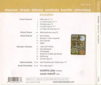 Sandrine Piau - Susan Manoff - Evocation (2007)