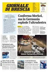Giornale di Brescia - 25 Settembre 2017
