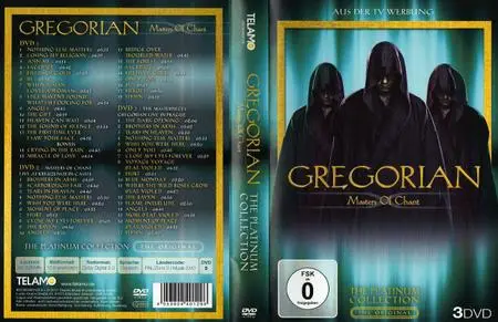 Gregorian - Masters Of Chant - The Platinum Collection (2017) [3 x DVD-5]