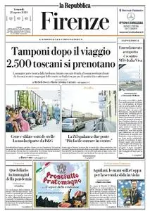 la Repubblica Firenze - 28 Agosto 2020