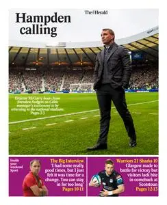 The Herald Sport (Scotland) - 20 April 2024