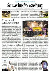 Schweriner Volkszeitung 09.11.2009 (Ausgabe Stadt Schwerin)