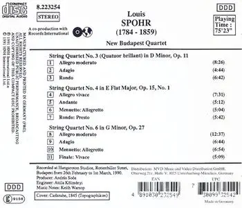 Spohr - Complete String Quartets (17CD) (1989-2014)