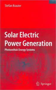 Solar Electric Power Generation (repost)