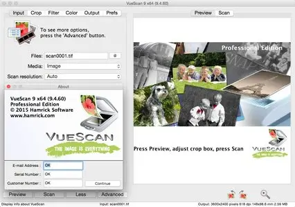 VueScan Pro Edition 9.4.60 Multilingual Mac OS X