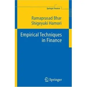 Ramaprasad Bhar,  Empirical Techniques in Finance (Repost) 