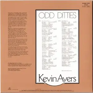 Kevin Ayers - Odd Ditties (1976) {2014 Remaster Japan Mini LP SHM-CD Edition WPCR-15528}