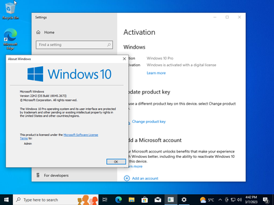 Windows 10 Pro 22H2 build 19045.2673 With Office 2021 Pro Plus (x64) Multilingual Preactivated