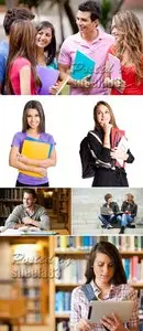 Stock Photo - Happy Students