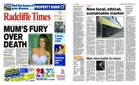 Radcliffe Times – August 23, 2018