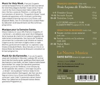 Lucy Crowe, Elizabeth Watts, La Nuova Musica, David Bates - François Couperin: Trois Lecons de Tenebres (2016)