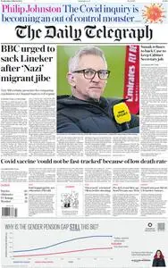 The Daily Telegraph - 8 March 2023