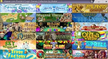 Avatar´s Alawar.com Puzzle&Logic Games Collection AIO