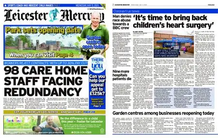 Leicester Mercury – May 13, 2020