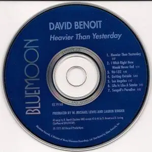 David Benoit - Heavier Than Yesterday (1977) {Bluemoon}